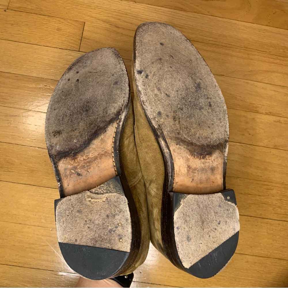 Vince Davies Leather Derby Shoes in Brown - Size 8 - Picture 9 of 10